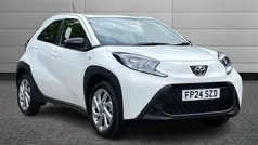 White Used 2024 Toyota Aygo PURE Hatchback | £12,895 (Fair price)