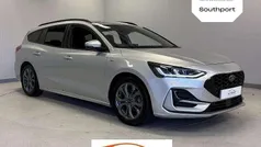Silver Used 2022 Ford Focus ST-Line Estate | £14,795 (Fair price)