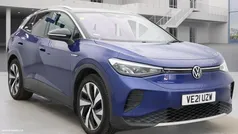 Blue Used 2021 VW ID.4 Pro Performance SUV | £17,499 (Fair price)
