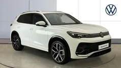 White New 2024 VW Tiguan R-line SUV | £35,865 (Fair price)