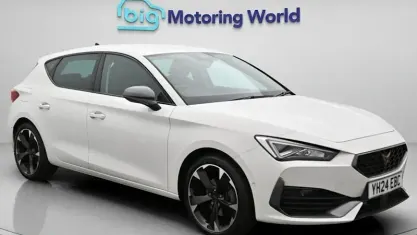 Used Cupra Leon 150 HP (110 kW) 2023 White Hatchback