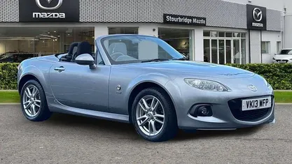 Used Mazda MX5 126 HP (92 kW) 2013 Silver Cabriolet