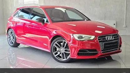 Used Audi S3 Sportback Design 300 HP (220 kW) 2015 Red Hatchback
