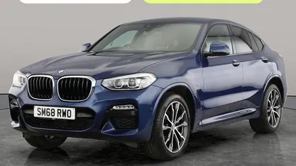 Used BMW X4 M Sport 265 HP (194 kW) 2019 Blue SUV