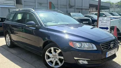 Begagnad Volvo V70 SE Lux 163 HK (119 kW) 2013 Blå Kombi