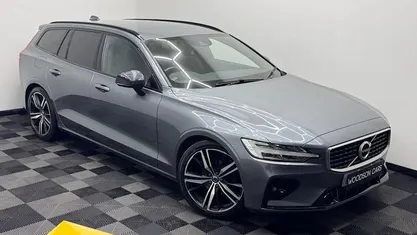 Grey Used 2019 Volvo V60 R-Design Estate | £16,250 (Fair price)