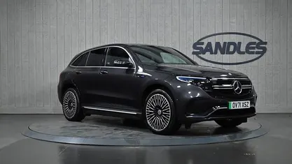 Used Mercedes EQC400 AMG Line Premium 300 kW (408 HP) 2022 Grey SUV