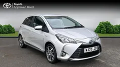 Tyrol silver Used 2020 Toyota Yaris Hybrid Hatchback | £11,690 (Good price)