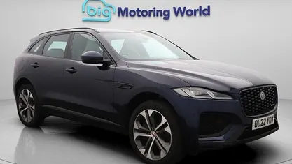 Blue Used 2022 Jaguar F-Pace R-Dynamic SUV | £31,200 (Fair price)