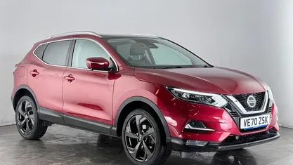 Red Used 2021 Nissan Qashqai N-Motion SUV | £14,850 (Fair price)