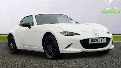 Used Mazda MX5 132 HP (97 kW) 2021 White Cabriolet