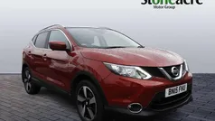 Red Used 2015 Nissan Qashqai N-TEC SUV | £8,495 (Fair price)