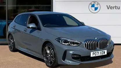 Used BMW 118 M Sport 136 HP (100 kW) 2021 Grey Hatchback