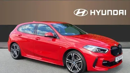 Used BMW 118 M Sport 140 HP (102 kW) 2020 Red Hatchback