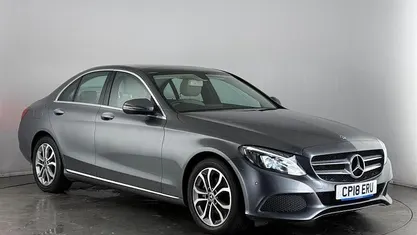 Grey Used 2018 Mercedes C200 Premium Sedan | £15,450 (Fair price)