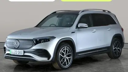 Used Mercedes EQB350 AMG line 214 kW (292 HP) 2022 Silver SUV