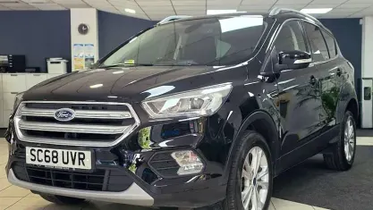 Used Ford Kuga Titanium 120 HP (88 kW) 2018 Black SUV