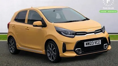 Used Kia Picanto GT-Line 67 HP (49 kW) 2023 Yellow Hatchback