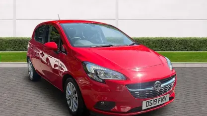 Used Vauxhall Corsa 90 HP (66 kW) 2019 Red Hatchback