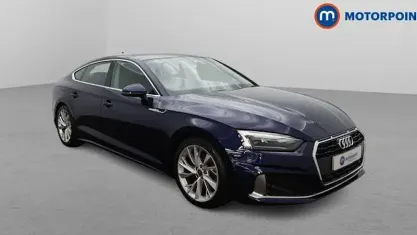 Used Audi A5 Sportback Sport 150 HP (110 kW) 2024 Blue Hatchback