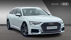 White Used 2021 Audi A6 S-Line Estate | £27,000 (Fair price)