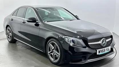 Used Mercedes C200 AMG Line Premium 184 HP (135 kW) 2019 Black Sedan
