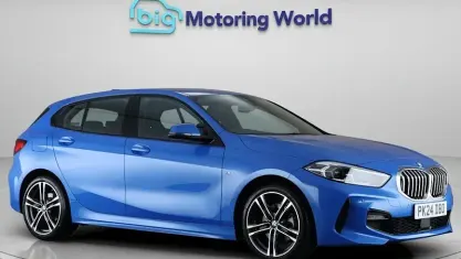 Used BMW 118 M Sport 136 HP (100 kW) 2024 Blue Hatchback