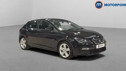 Used Seat Leon SC FR 125 HP (91 kW) 2018 Black Hatchback