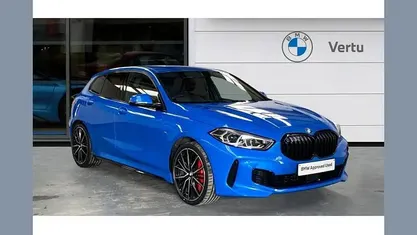 Blue Used 2023 BMW 128 Comfort Edition Hatchback | £26,997 (Fair price)