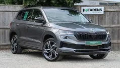 Graphite grey metallic Used 2024 Skoda Karoq SportLine SUV | £25,795 (Fair price)