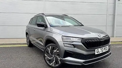 Used Skoda Karoq SportLine 150 HP (110 kW) 2023 Grey SUV