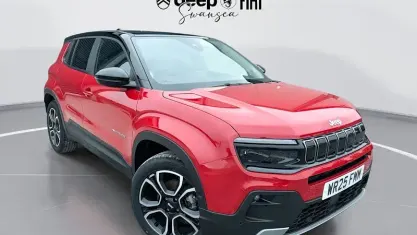 Used Jeep Avenger Summit 101 HP (74 kW) 2025 Red/black SUV