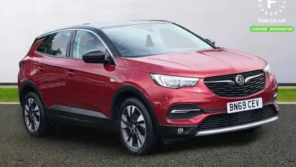Used Vauxhall Grandland X Sport 131 HP (96 kW) 2019 Red SUV