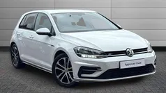White Used 2019 VW Golf VII R-line Hatchback | £18,295 (Fair price)