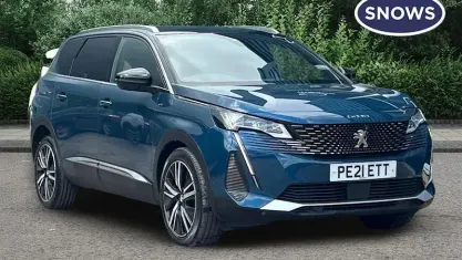 Used Peugeot 5008 Premium 131 HP (96 kW) 2021 Blue SUV