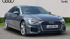 Grey Used 2022 Audi A6 S-Line Sedan | £25,400 (Fair price)