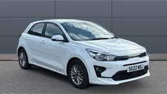 White Used 2022 Kia Rio 2 Hatchback | £13,466 (Fair price)