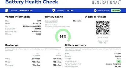 Used 2023 Fiat 500e Icon Hatchback | £12,700 (Fair price)