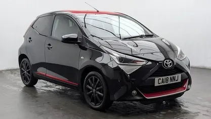 Black Used 2018 Toyota Aygo x-press Hatchback | £6,850 (Fair price)