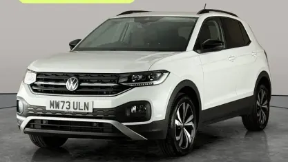 Used VW T-Cross Black Edition 110 HP (80 kW) 2023 White SUV