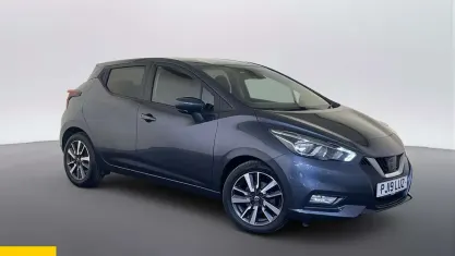 Used Nissan Micra N-Connecta 90 HP (66 kW) 2019 Grey Hatchback