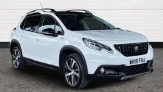 White Used 2018 Peugeot 2008 GT-line SUV | £11,700 (Fair price)