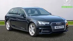 Black Used 2018 Audi A4 S-Line Estate | £13,199 (Fair price)