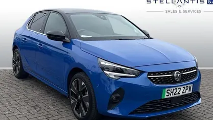 Used Vauxhall Corsa-e Elite 100 kW (136 HP) 2022 Blue Hatchback