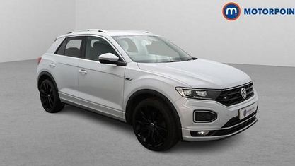 Begagnad VW T-Roc R-line 150 HK (110 kW) 2020 Silver SUV