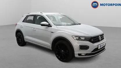 Used VW T-Roc R-line 150 HP (110 kW) 2020 Silver SUV