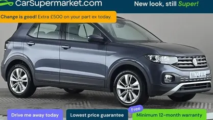 Used VW T-Cross SE 95 HP (69 kW) 2022 Grey SUV