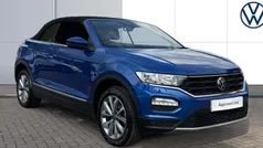 Blue Used 2021 VW T-Roc Cabriolet Design Cabriolet | £19,996 (Fair price)