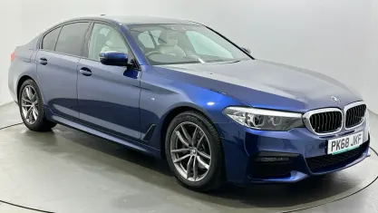 Used BMW 520 M Sport 190 HP (139 kW) 2018 Blue Sedan