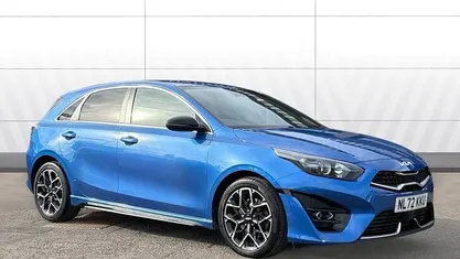 Used Kia Ceed GT-Line 160 HP (117 kW) 2022 Blue Hatchback